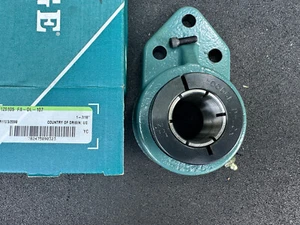 {2} LOT* Dodge 128805 FB-DL-115 Flange Bearing, 1-15/16" New * Conveyor Part * - Picture 1 of 10