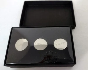 New Set of 3 Golf Ball Markers engraved Kirschner - Picture 1 of 5