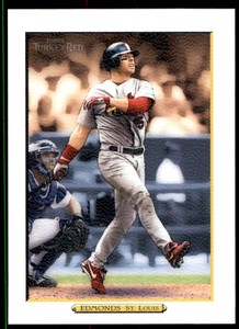 2005 Topps Turkey Red White Jim Edmonds #3
