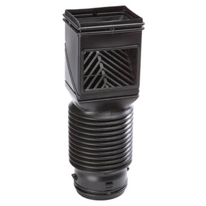 Flex Grate Black Vinyl Downspout Filter - Picture 1 of 6