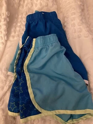 Cheetah Girls' Woven Color Block Running Shorts, 2-Pack - Image 1 of 4