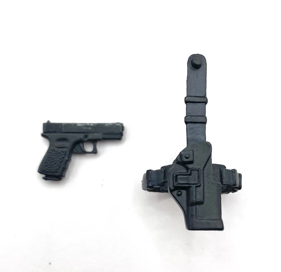 Mezco One:12 Stealth Deathstroke PX - Pistola y funda para el muslo arma escala 1:12 Foto 1 de 2
