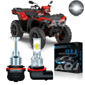 Replacement For 4030061 Headlight Bulbs ATV Polaris models 30/30w 3 Prong 6000K - Imagen 1 de 24