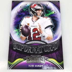 2021 Contenders Tom Brady Supernatural Insert #TBR Buccaneers - Bild 1 von 3