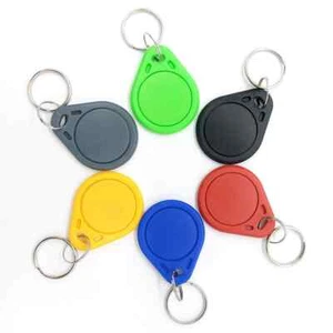 Mifare s50 13.56MHz RFID NFC Proximity Access Key Fob Read / Write Re-Writable - Picture 1 of 3