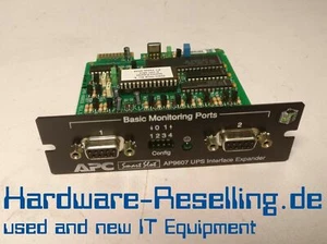 APC AP9607 Network Smartslot UPS Interface Expander Basic Monitoring Ports - Bild 1 von 1