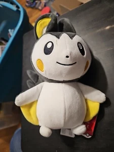 Jazwares Pokémon Emolga 9" Stuffed Plush Toy w/ Tag 2023 Nintendo Game Freak NWT - Picture 1 of 2