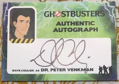 2016 Ghostbusters DC Dave Coulier Autograph Card As Peter Venkman Cryptozoic - Image 1 of 2
