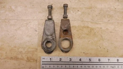 Suzuki TS400 1974 Apache Enduro S486-2> Juego de ajustadores de rueda trasera izquierda derecha #1 Foto 1 de 4