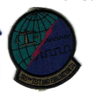 PATCH USAF 1815TH TEST & EVAL SQ SCOTT AFB B4-3 - Picture 1 of 1