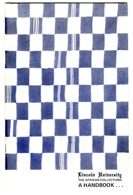 A Handbook of the Lincoln University African Collections, by H. D. Gunn, 1972 - Image 1 of 3