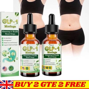 Gotas líquidas GLP-1 Moringa adelgazantes Health Boost 30 ml - Imagen 1 de 10