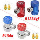 R134a/R1234yf Quick Connector Adapter Fitting Coupler for AC High/Low Side Kit