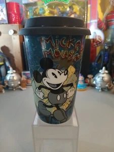 Disney Mickey Mouse Travel Mug Coffee Cup - Picture 1 of 4