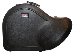 Gator French Horn Instrument Case Black ABS Molded Hardshell  (O) AS IS - Picture 1 of 11