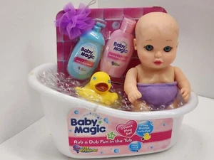 Baby Magic Puppe Bad Zeit Spaß Spielzeug Gummi Ente Badewanne - Bild 1 von 12