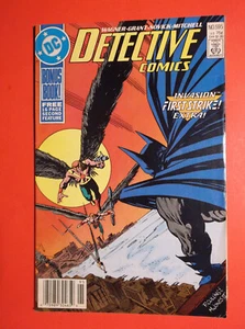 DETECTIVE COMICS # 595 - SEHR GUTER ZUSTAND 5.0 - 1988 KIOSK - 16 SEITEN BONUS BATMAN BUCH - Bild 1 von 5