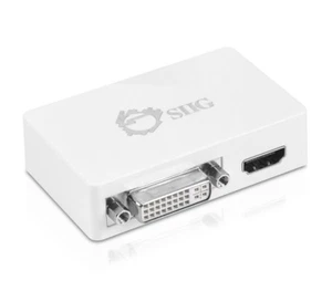 SIIG USB 3.0 to HDMI + DVI Simultaneous Dual Display Adapter For Mac and Windows - Picture 1 of 7