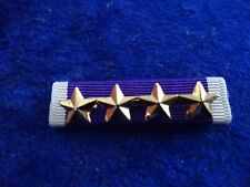 US  Medal Ordensspange Ribbon Bar Purple Heart 5 Verwundungen Navy Marine Corps