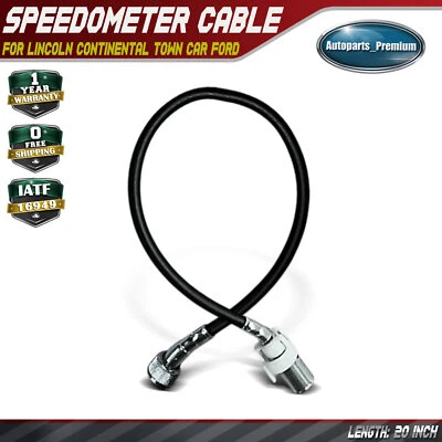 20" Speedometer Cable for Ford F-350 Lincoln Continental Town Car Custom Mercury - Image 1 of 4