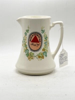 VINTAGE BASS & CO BASS PALE ALE MINTON WADE MANCAVE OLD BAR PUB ADVERTISING JUG - Image 1 of 4