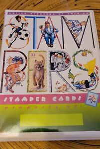 Us stampers book with 40 postage stamps and cards