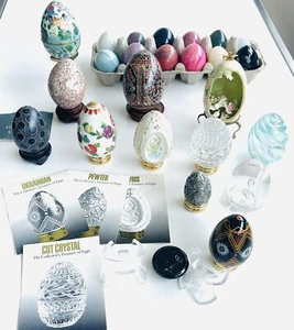 Decorate collectible Eggs for Easter Lot of 24 - Picture 1 of 14