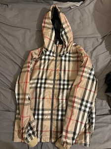 Chaqueta cortavientos a cuadros reversible Burberry - mediana - Imagen 1 de 5
