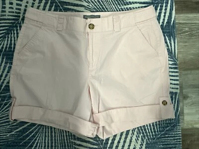 Dockers Ideal Fit Pink Shorts Size 12 - Image 1 of 4