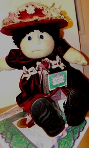 SOFT SCULPTURED CABBAGE PATCH! 2000 kellum valley girl XAVIER ROBERTS w/papers - Picture 1 of 10