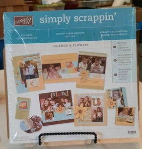 SIMPLY SCRAPPIN "FRIENDS & FLOWERS " KIT DESIGNED FOR SCRAPBOOKING 12 X 12 - Picture 1 of 5