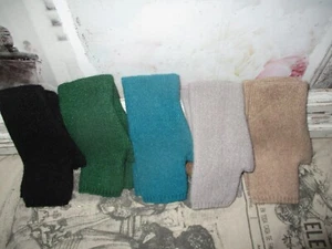 Winterhandschuhe Handschuhe Fingerlos Armstulpen schwarz blau grau beige grün - Bild 1 von 1