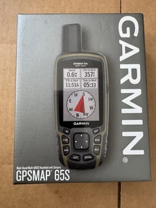 Garmin GPSMAP 65s Exterior GPS con Brújula y Altímetro 010-02451-10 - Imagen 1 de 2