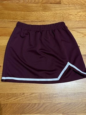 Augusta Cheerleading Skirt Ladies Medium Maroon New with Tags - Image 1 of 4
