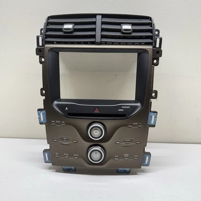 Radio control de clima con bisel central Ford Edge 2011-2014 BT4T-18A802-BN OEM Foto 1 de 4