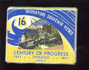 1933 Century of Progress Chicago Series 2 Minature Views Boxed Set - Picture 1 of 1