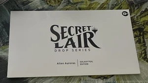 Alien Auras Galaxy Edition Secret Lair Chaos Vault Unopened In Hand - Picture 1 of 1