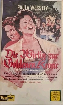 VHS Die Wirtin zur Goldenen Krone (1955) FSK 6 Komödie mit Theo Lingen - Bild 1 von 4