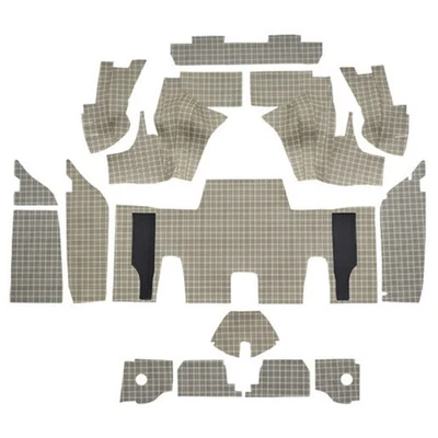 Trunk Mat for 1961-1963 Ford Thunderbird Convertible w/Boards Fleece - Imagem 1 de 4