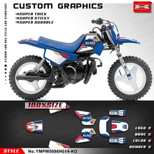 Racing Graphics Sticker Sheet for Yamaha PW50 Peewee 50 Decoration - Picture 1 of 10