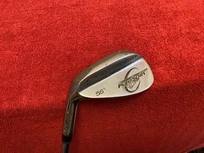 PureSpin Diamond Face Wedge 56o S Sand Wedge Steel Shaft LH 35.50" - Image 1 of 4