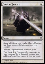 1x Gaze of Justice NM, English MTG Time Spiral