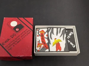 Tarjetas de juego de cartas antiguas emocionantes KWA-DO solamente - Imagen 1 de 6