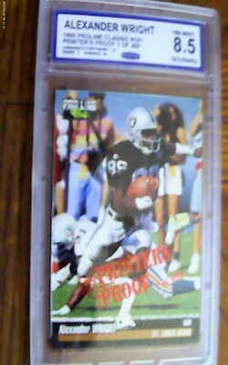 Alexander Wright 1995 Proline Classic Draft  Printer's Proof 1 of 400 - Image 1 of 2