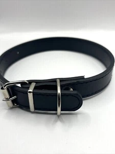 Pets Genuine Leather Dog Collar Durable Alloy Hardware for M-Small Dogs - Picture 1 of 4