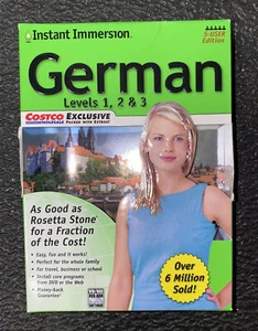 Instant Immersion Language Software German Levels 1 2 3 User edition - Picture 1 of 3