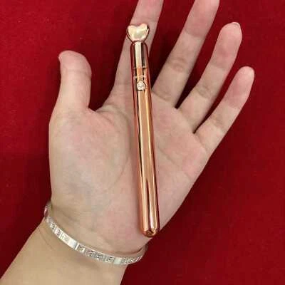 Consolador Vibrador Delgado Clítoris Estimulador Vaginal Masturbador Femenino Juguetes Sexuales Anal Foto 1 de 4