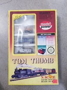Vintage Model Power Tom ThumbN Scale Electric Train Set NO. 1181