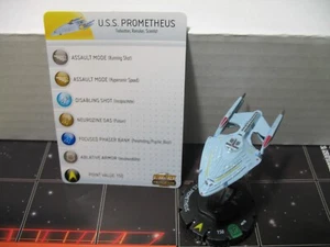 =Heroclix STAR TREK Tactics I U.S.S. Prometheus 018 with card = - Picture 1 of 1