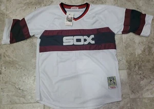 ULTRA RARE MITCHELL AND NESS FRANK THOMAS RETRO CHICAGO WHITE SOX JERSEY SIZE 52 - Picture 1 of 8